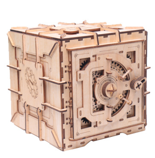 Wooden Treasure Box Puzzle