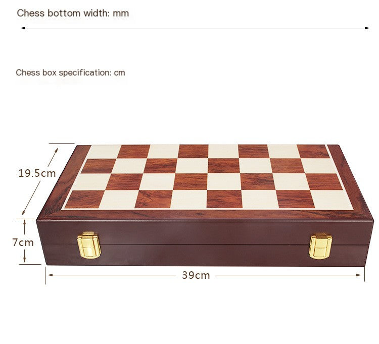 Premium Metal Bronze & Copper Competition Chess Set