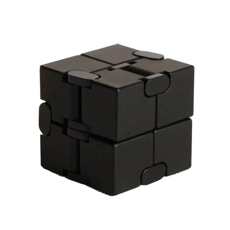 Aluminum Alloy Executive Kinetic Cube: Ergonomic Tactile Focus Tool Anakha H. Nyx