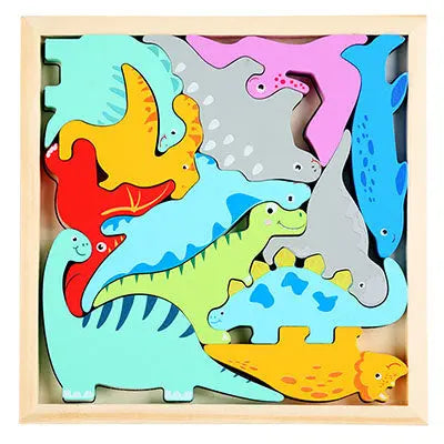Dinosaur Puzzle Blocks Anakha H. Nyx
