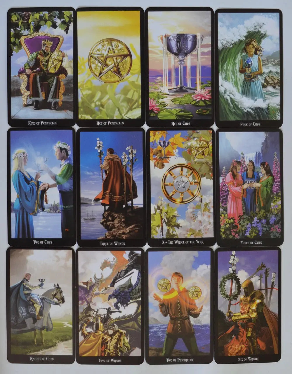 Ellen Dugan Tarot w/ Wiccan Symbolism Anakha H. Nyx