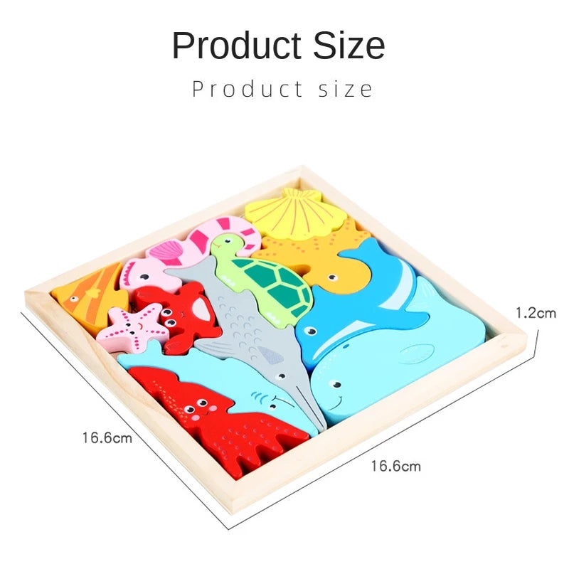 Early Learning 3D Puzzle (8 styles)