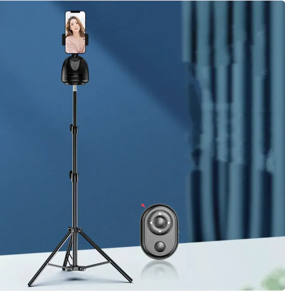 Smart AI Auto-Tracking Selfie Gimbal – 360° Rotating Smart Mount with 74° Vertical Tilt (No App Needed) Anakha H. Nyx