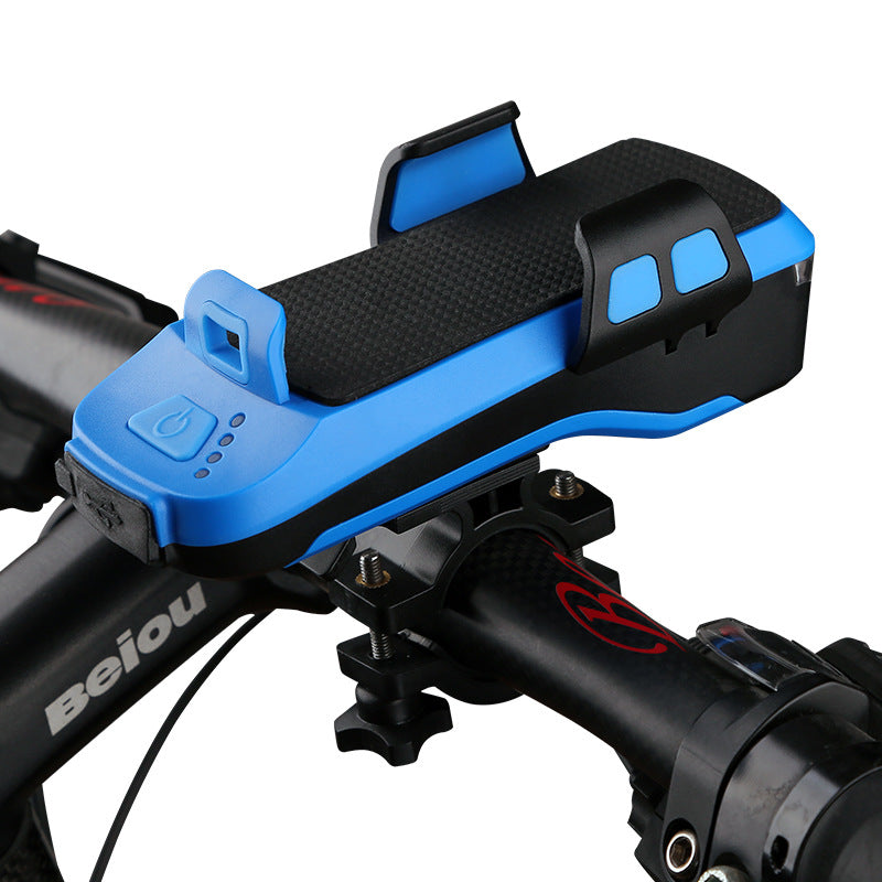 Bike Light w/ Phone Holder & Horn