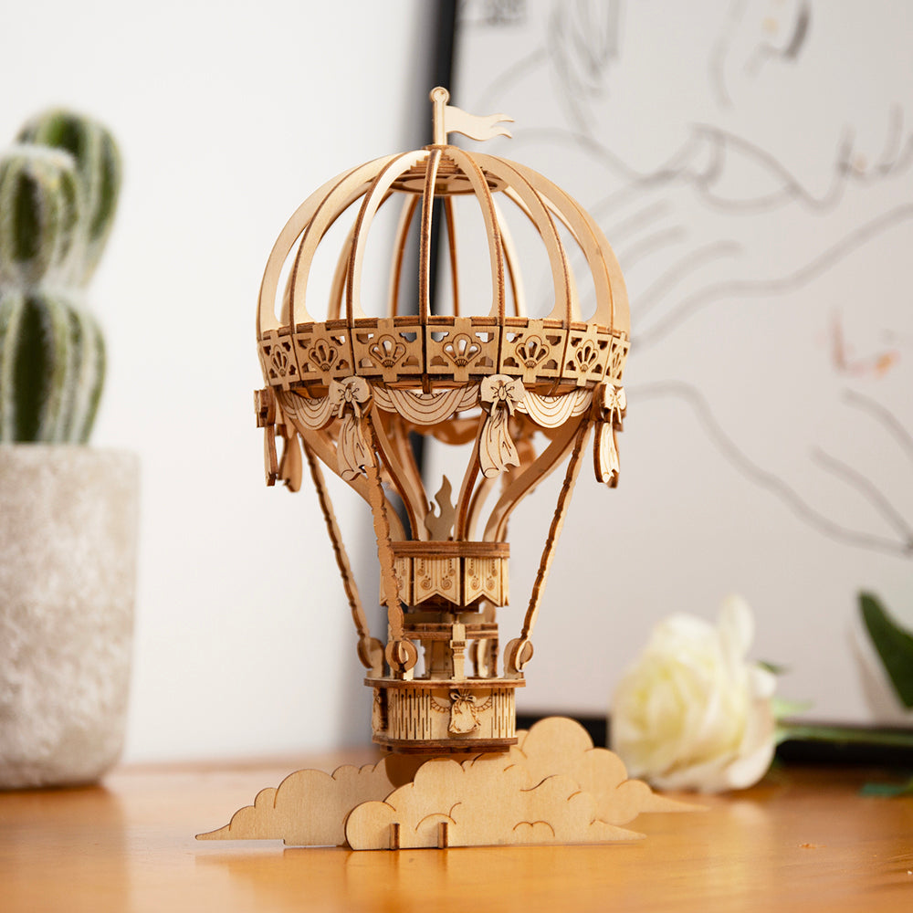 3D Hot Air Balloon Model Kit