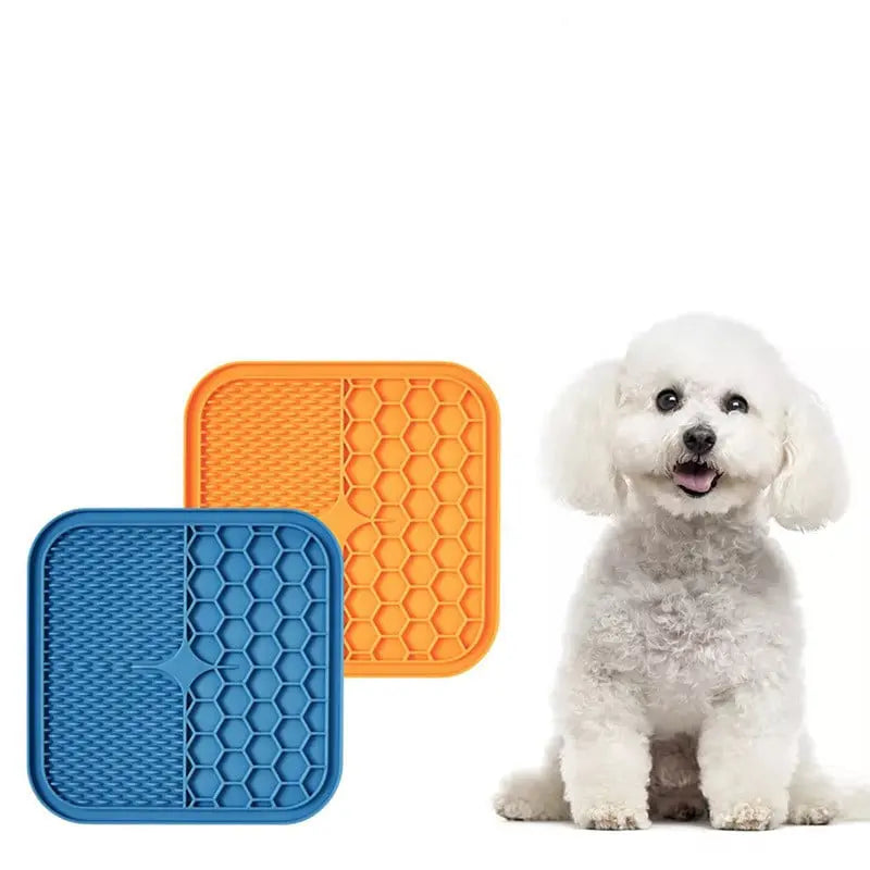 Suction Cup Dog Licking Mat | Anti-Choking Slow Feeder Bowl (2-Pack) Anakha H. Nyx