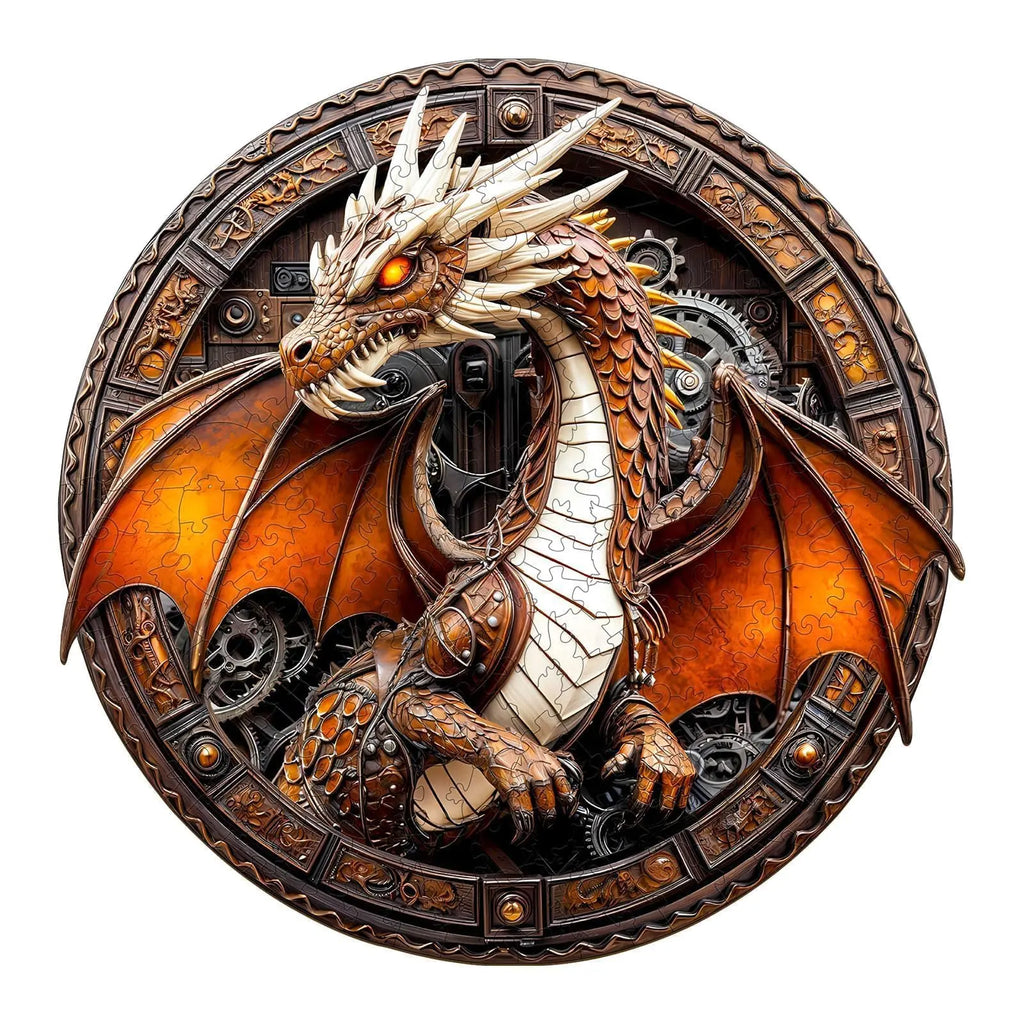 Dragon Wooden Jigsaw Puzzles Anakha H. Nyx