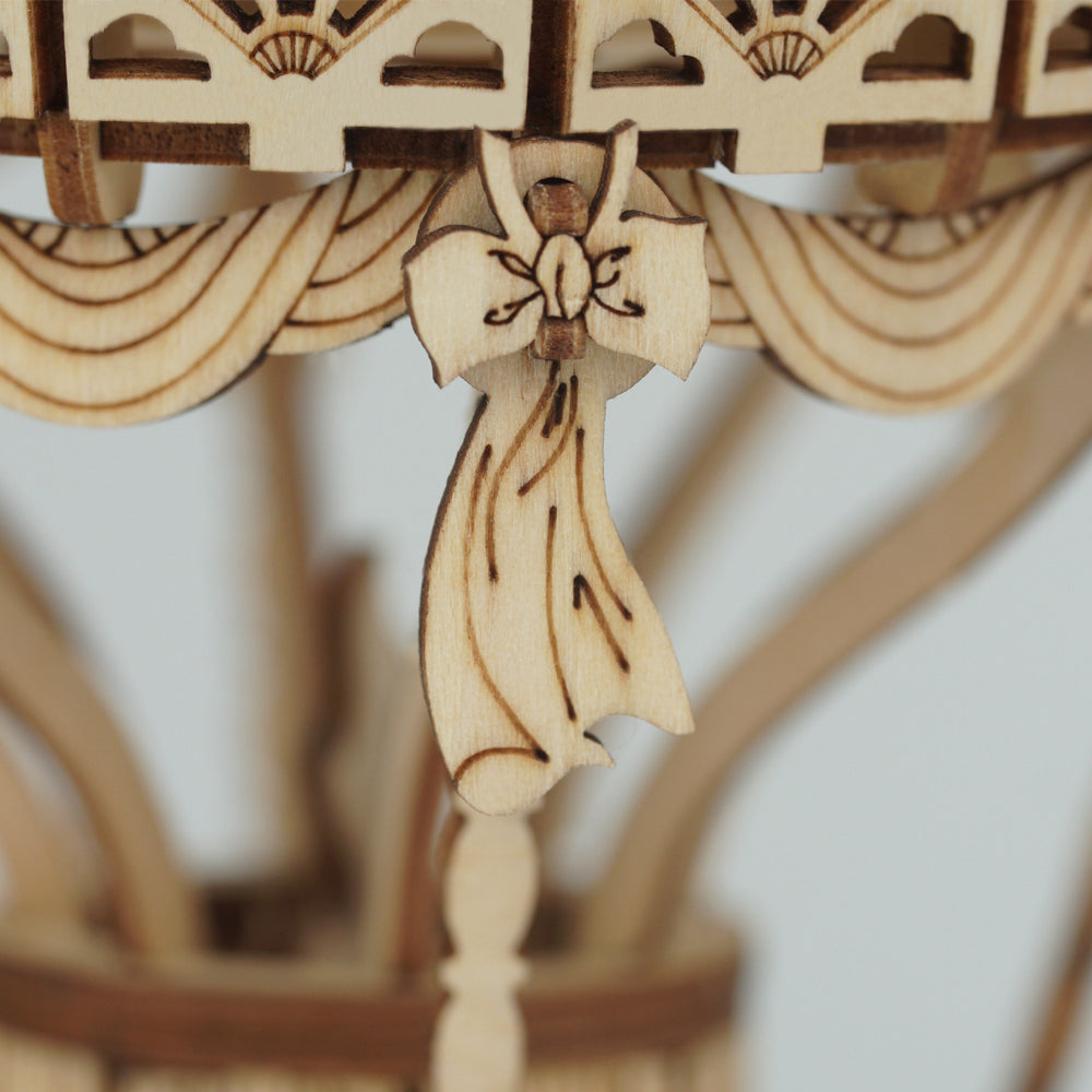 3D Hot Air Balloon Model Kit