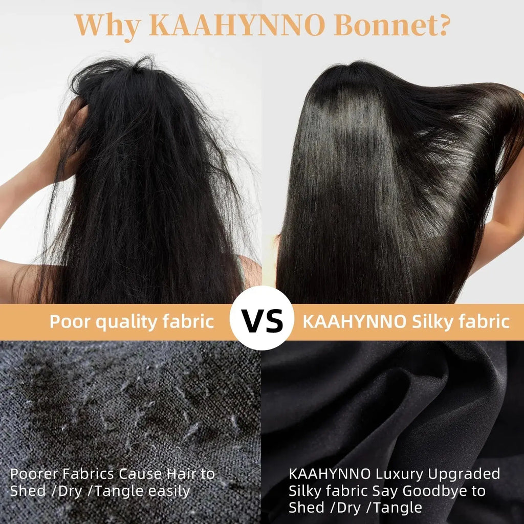 Reversible Silk Satin Bonnet | Premium Dual-Layer Hair Wrap with Adjustable Tie Band Anakha H. Nyx