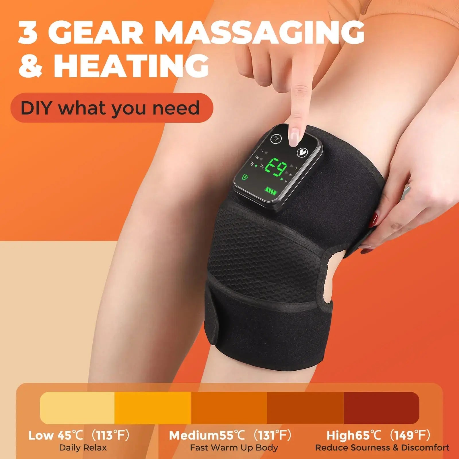 Pro Wireless Joint Massage Wrap | 3-in-1 Heated Recovery Brace Anakha H. Nyx
