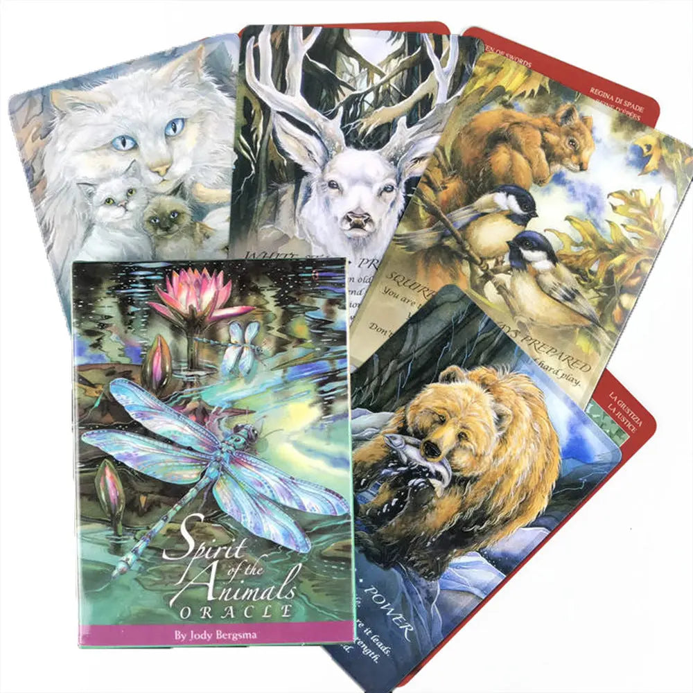 Connect with Nature’s Wisdom: Spirit of the Animals Oracle by Jody Bergsma Anakha H. Nyx