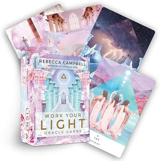 Activate Your Cosmic Purpose: Work Your Light Oracle Cards by Rebecca Campbell Anakha H. Nyx