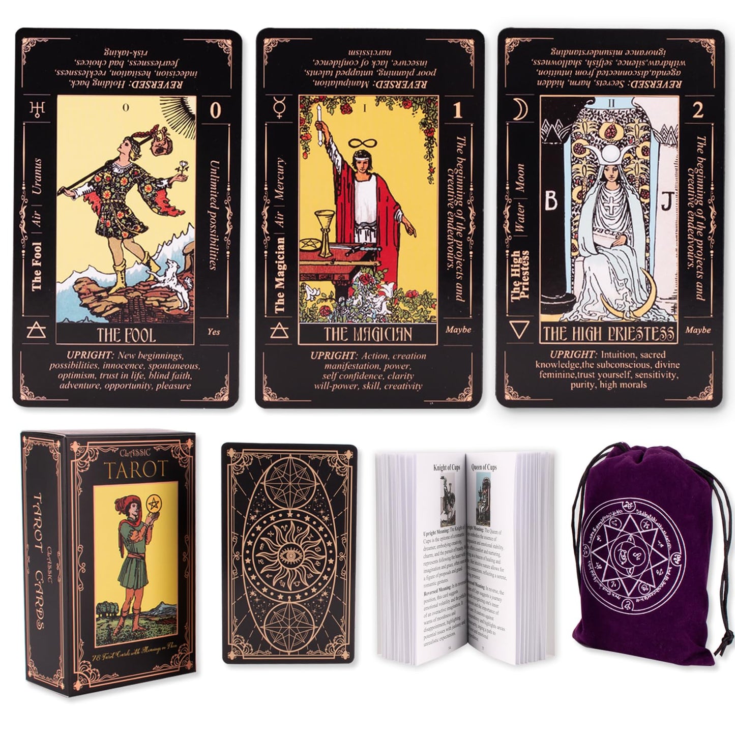 Tarot Cards & Bag