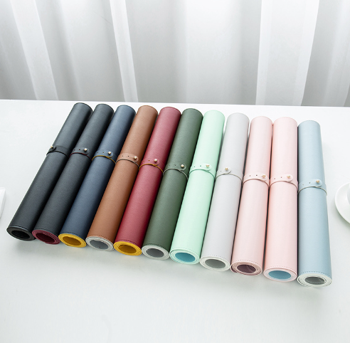 Premium Leather Desk Mat &amp; Blotter | Non-Slip Waterproof Office Desk Pad