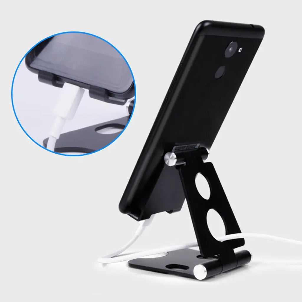 Premium Aluminum Alloy Stand – Foldable Multi-Angle Desktop Mount for Live Streaming Anakha H. Nyx