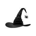 Premium Pleated Witch Hat | Deluxe COS Halloween Performance Costume Props Anakha H. Nyx