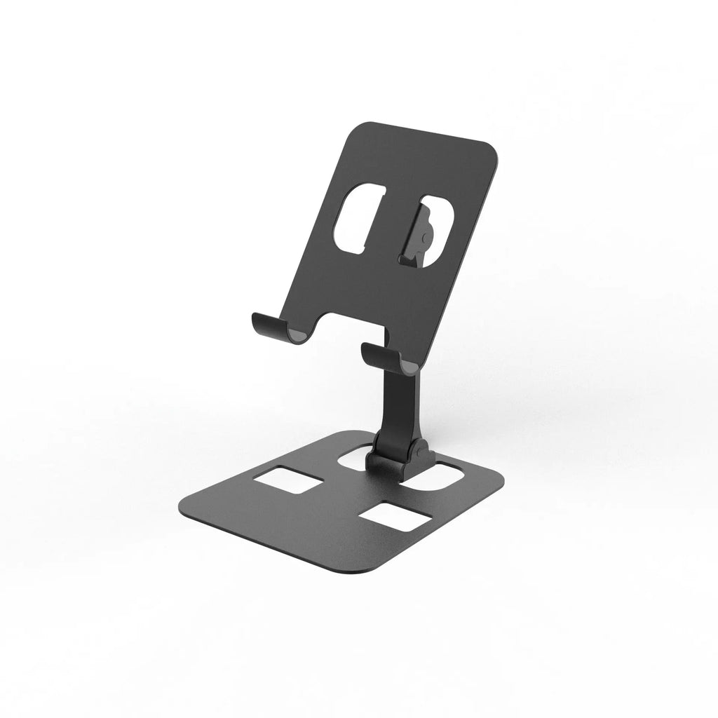 Foldable Phone Stand for Desk – Aluminum Alloy Holder (Fits 4.5cm to 11cm Devices) Anakha H. Nyx
