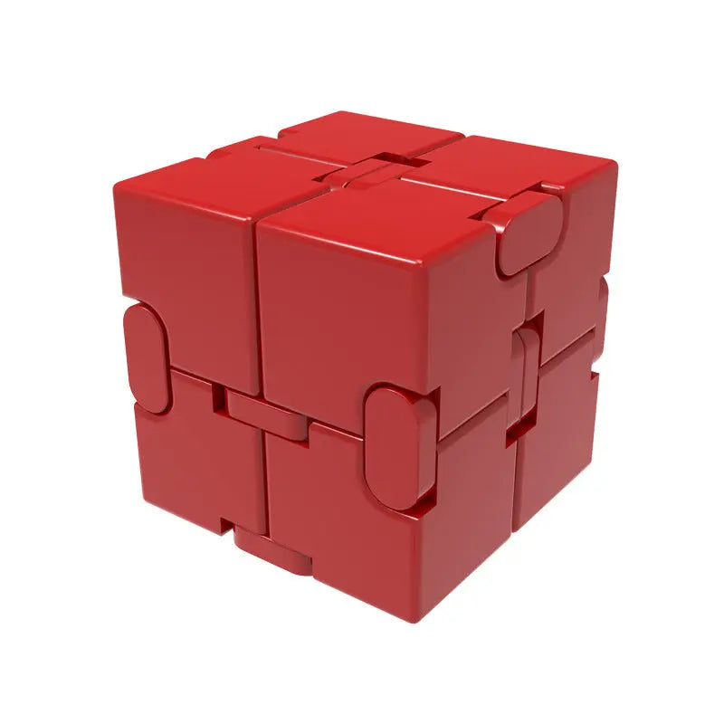 Aluminum Alloy Executive Kinetic Cube: Ergonomic Tactile Focus Tool Anakha H. Nyx