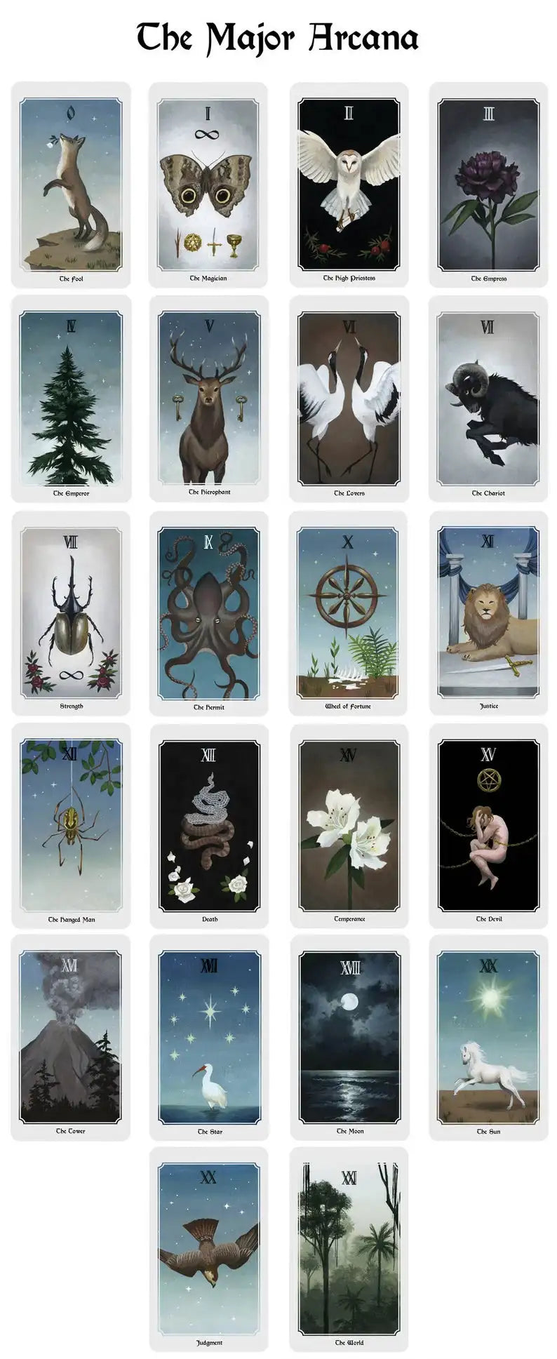 Beautiful Anima Mundi Tarot Deck