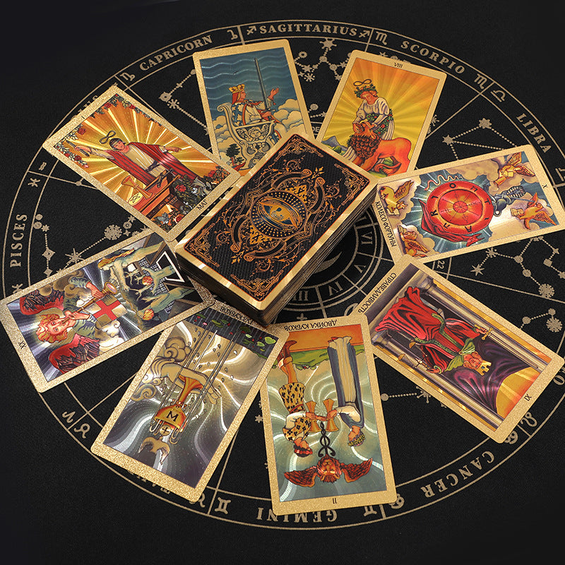 Gold Foil Tarot Set