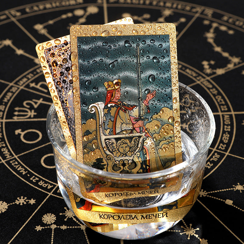 Gold Foil Tarot Set