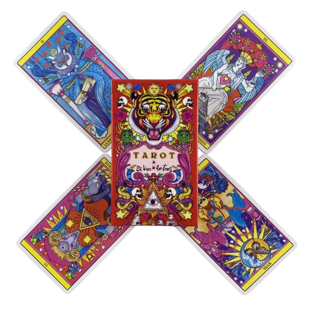 Unleash Creative Energy: Tarot de El Dios de los Tres (The Tarot of the Three Gods) Anakha H. Nyx