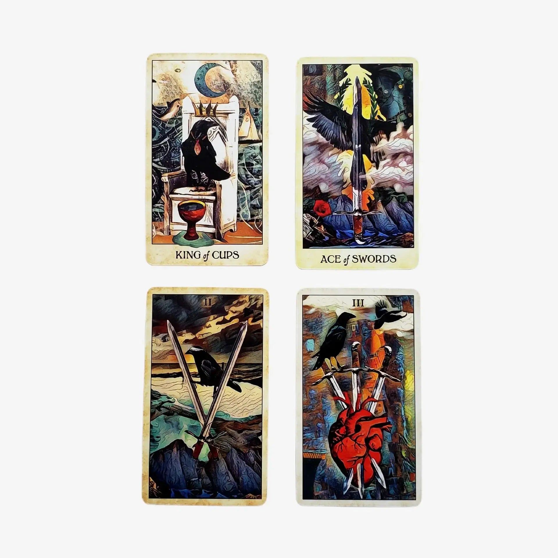 Elevate your divination practice with the Crow Tarot Anakha H. Nyx