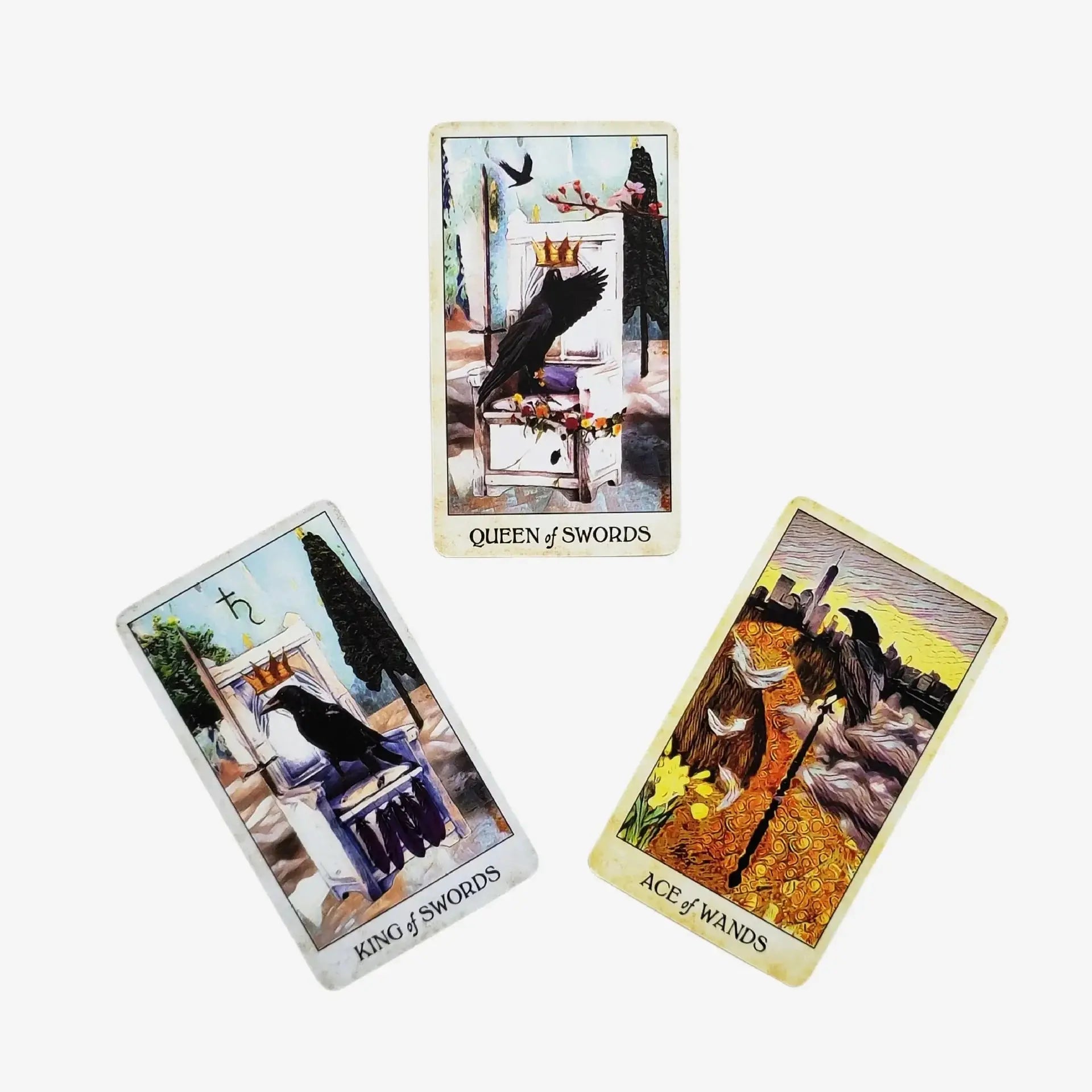 Elevate your divination practice with the Crow Tarot Anakha H. Nyx