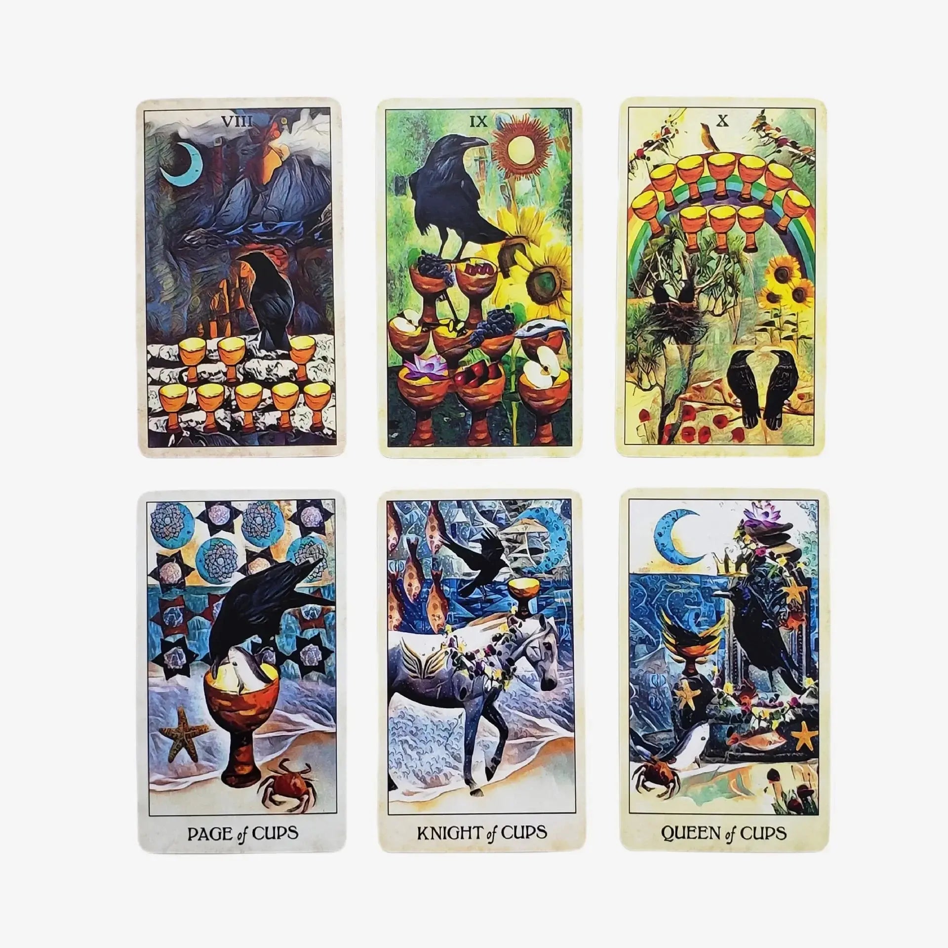 Elevate your divination practice with the Crow Tarot Anakha H. Nyx