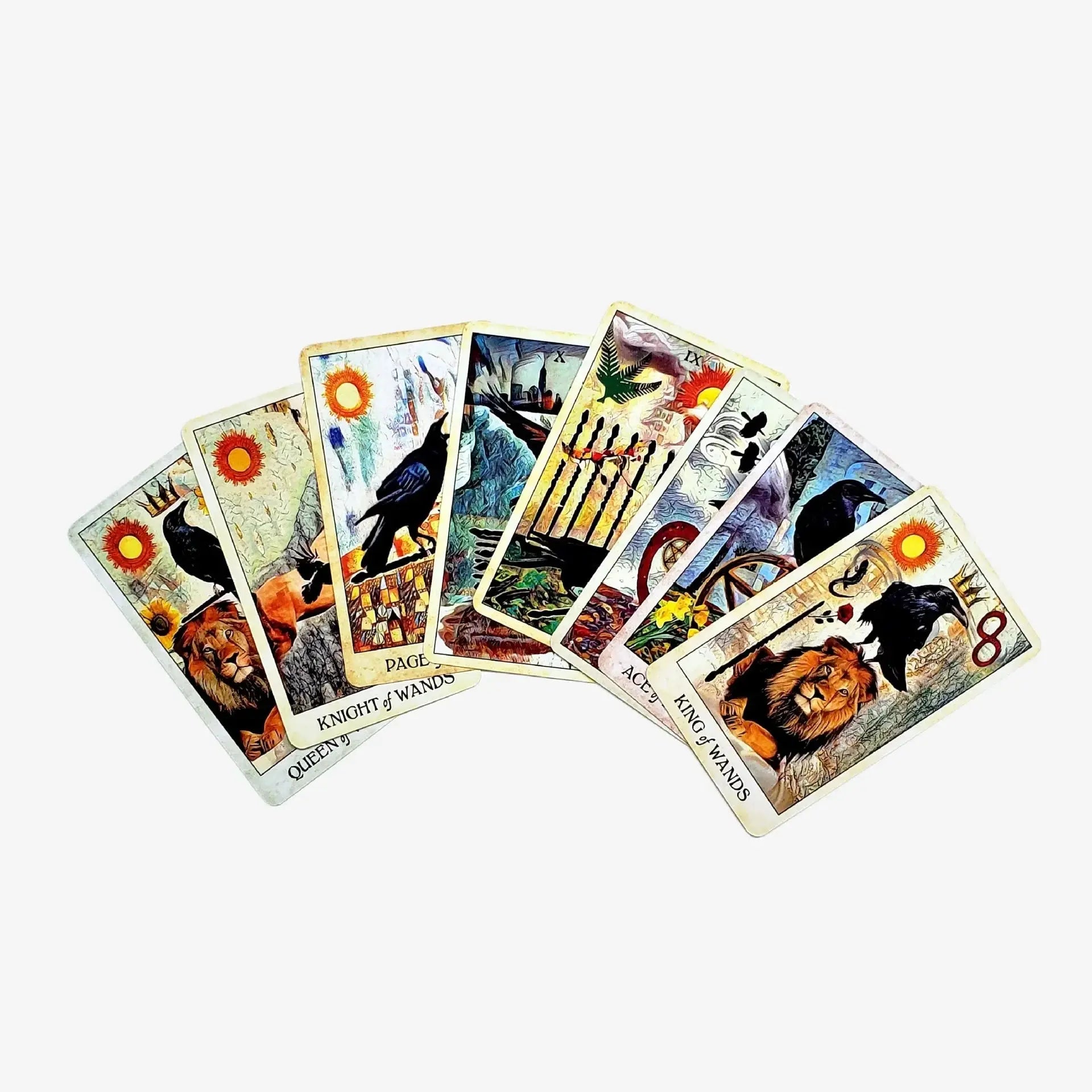 Elevate your divination practice with the Crow Tarot Anakha H. Nyx