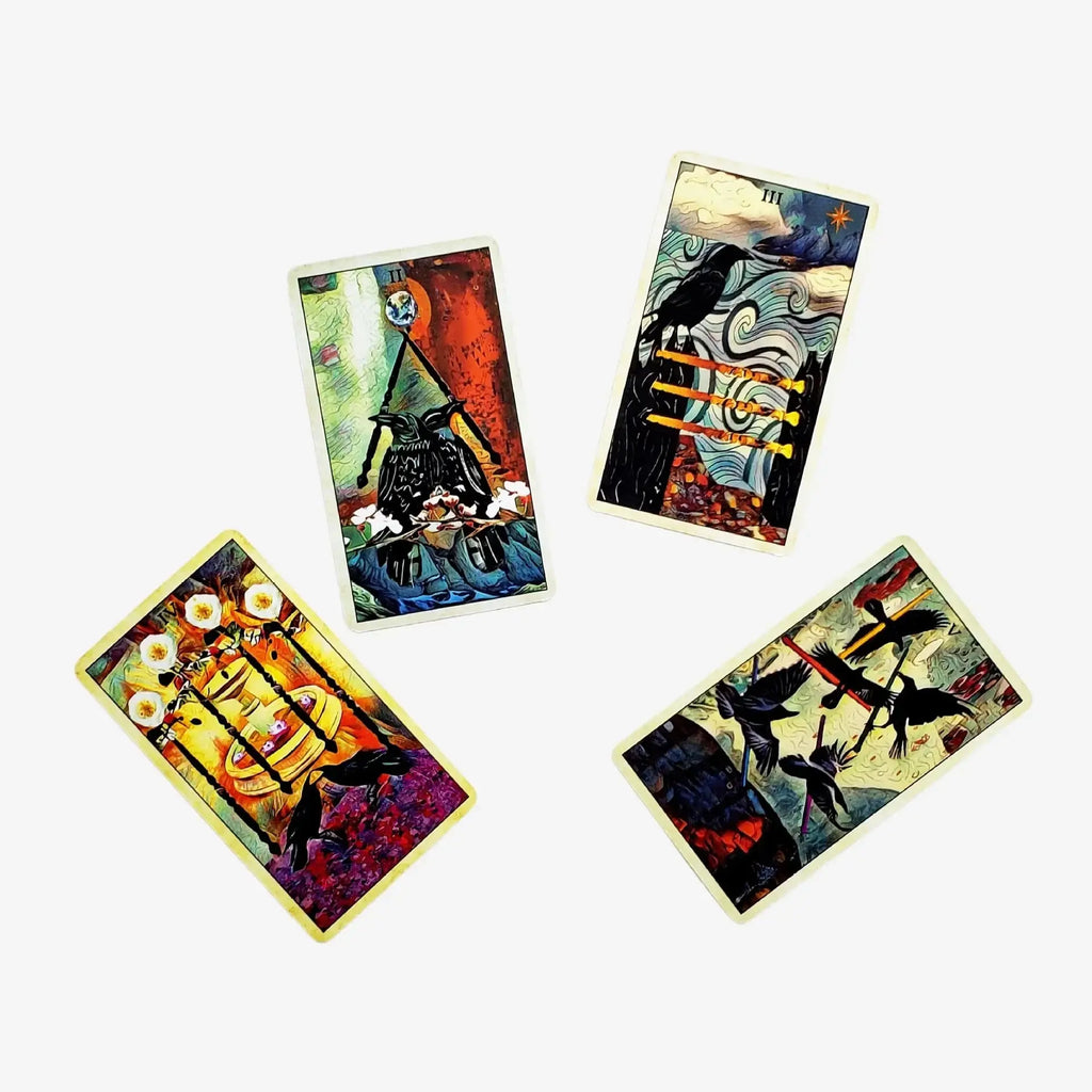 Elevate your divination practice with the Crow Tarot Anakha H. Nyx