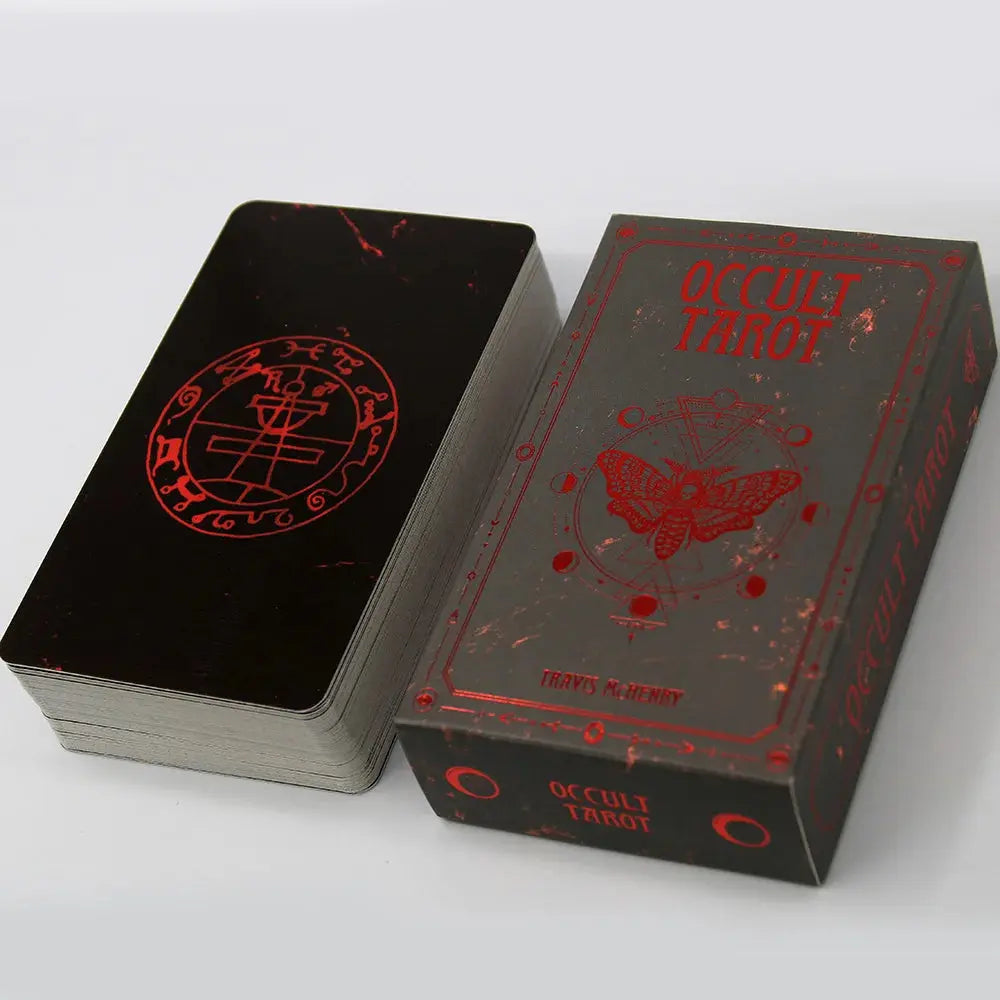Master the Secrets of Solomonic Magic: The Occult Tarot Deck by Travis McHenry Anakha H. Nyx