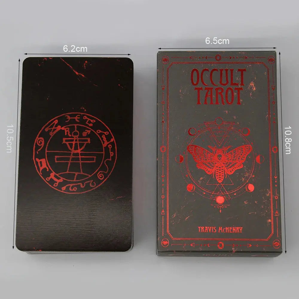 Master the Secrets of Solomonic Magic: The Occult Tarot Deck by Travis McHenry Anakha H. Nyx