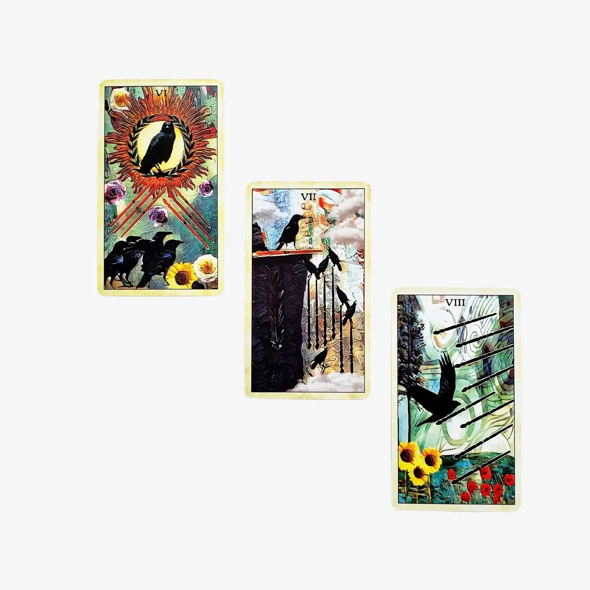 Elevate your divination practice with the Crow Tarot Anakha H. Nyx