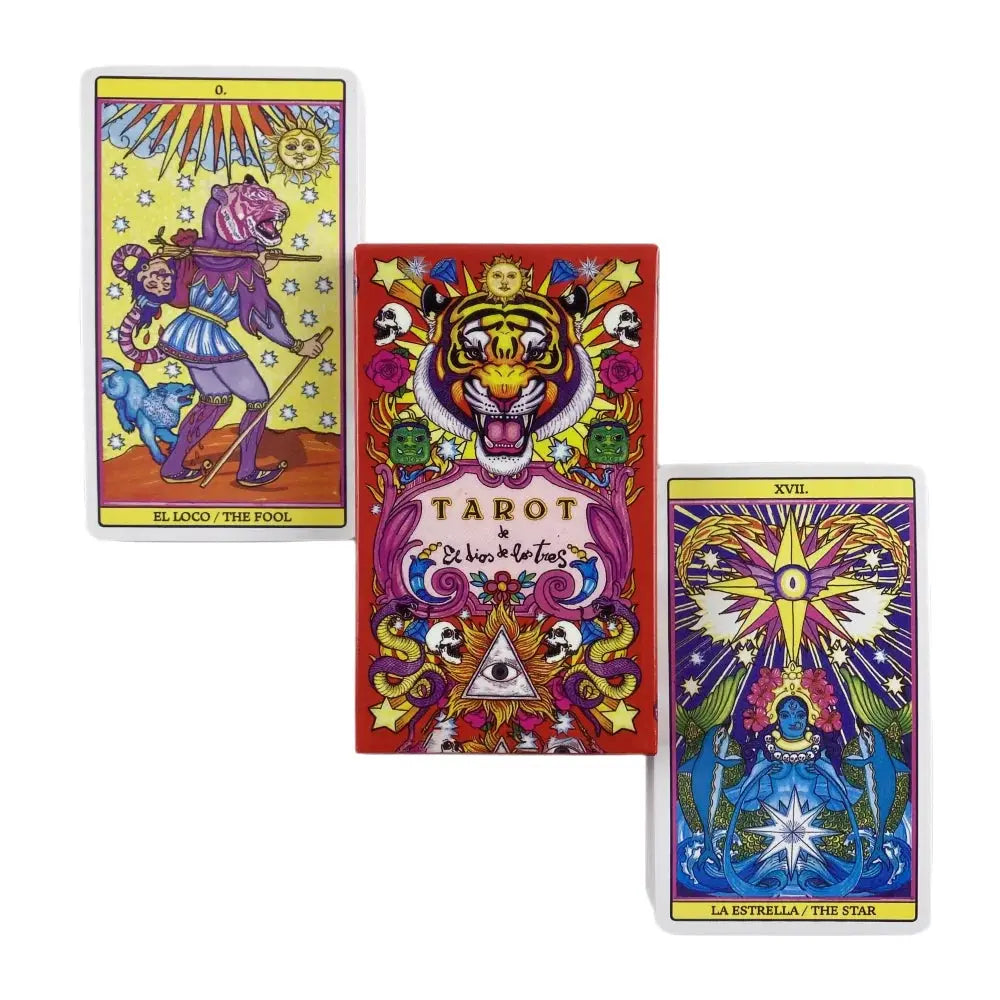 Unleash Creative Energy: Tarot de El Dios de los Tres (The Tarot of the Three Gods) Anakha H. Nyx