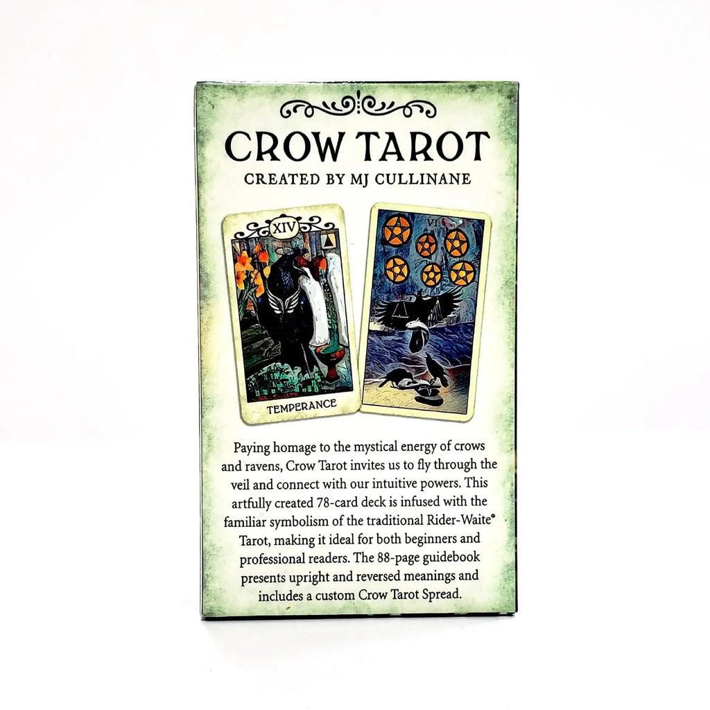 Elevate your divination practice with the Crow Tarot Anakha H. Nyx