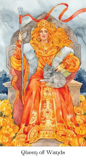 Golden Wheel Tarot by Mila Losenko Anakha H. Nyx