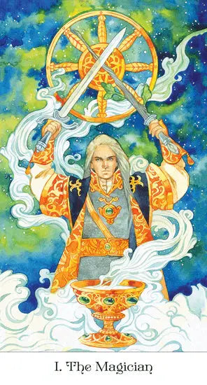 Golden Wheel Tarot by Mila Losenko Anakha H. Nyx