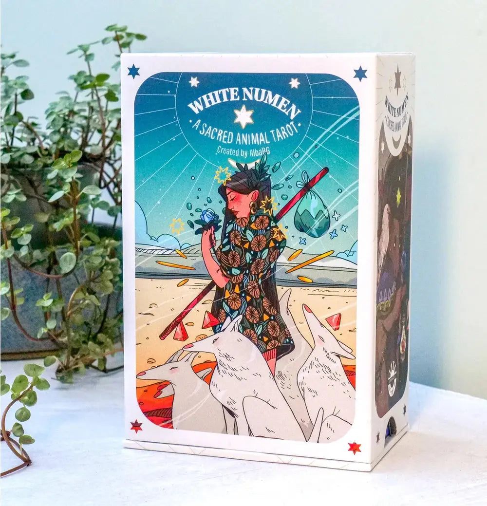 White Numen Tarot: A Sacred Animal Tarot Deck (Pocket Edition) Anakha H. Nyx