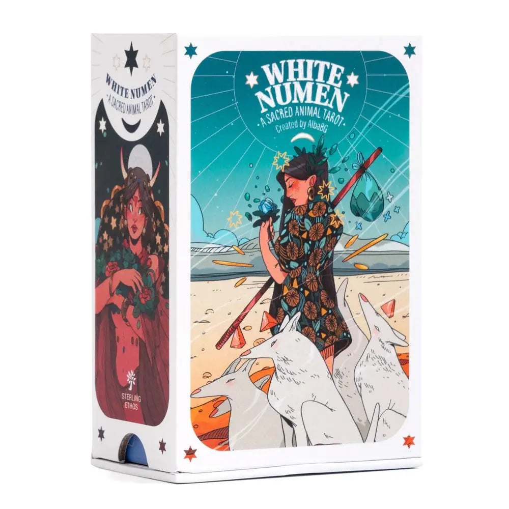 White Numen Tarot: A Sacred Animal Tarot Deck (Pocket Edition) Anakha H. Nyx