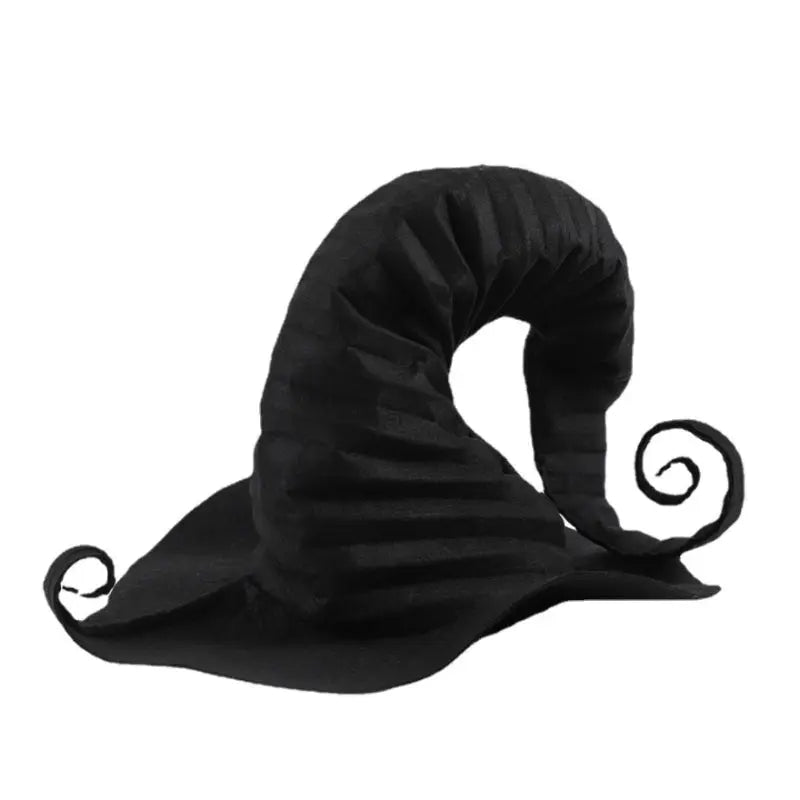 Black Magic Spell Witch Hat | Premium Unisex Gothic Sorcerer Costume Cap Anakha H. Nyx
