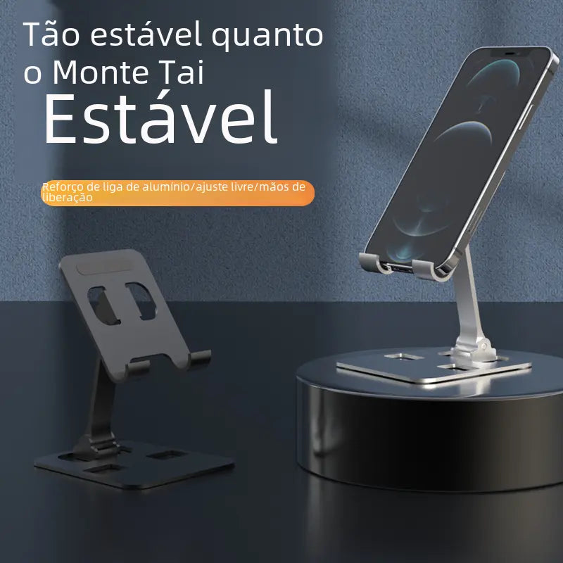 Foldable Phone Stand for Desk – Aluminum Alloy Holder (Fits 4.5cm to 11cm Devices) Anakha H. Nyx