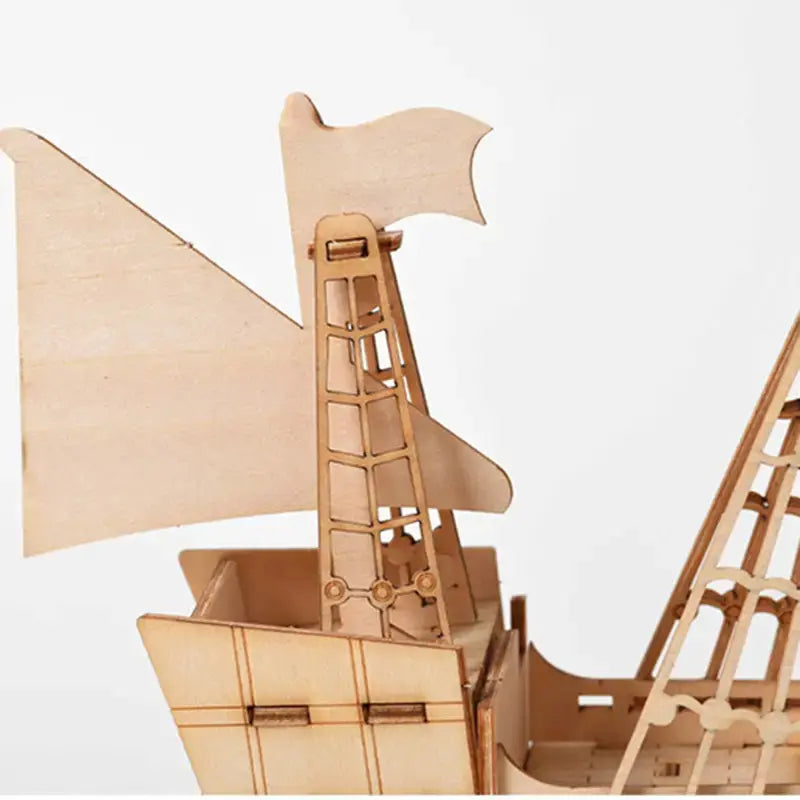 3D Wooden Sailboat Puzzle Anakha H. Nyx
