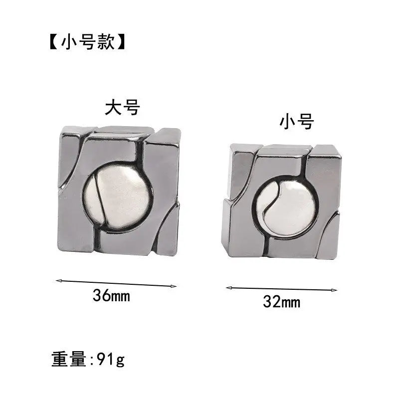Interlocking Metal Puzzles for 3D Spatial Reasoning Anakha H. Nyx