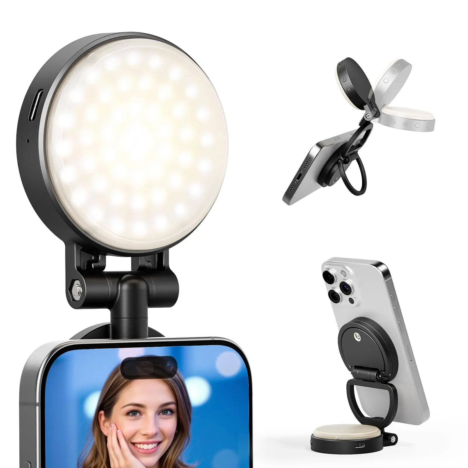 Magnetic MagSafe Selfie Light | Portable LED Fill Light Anakha H. Nyx