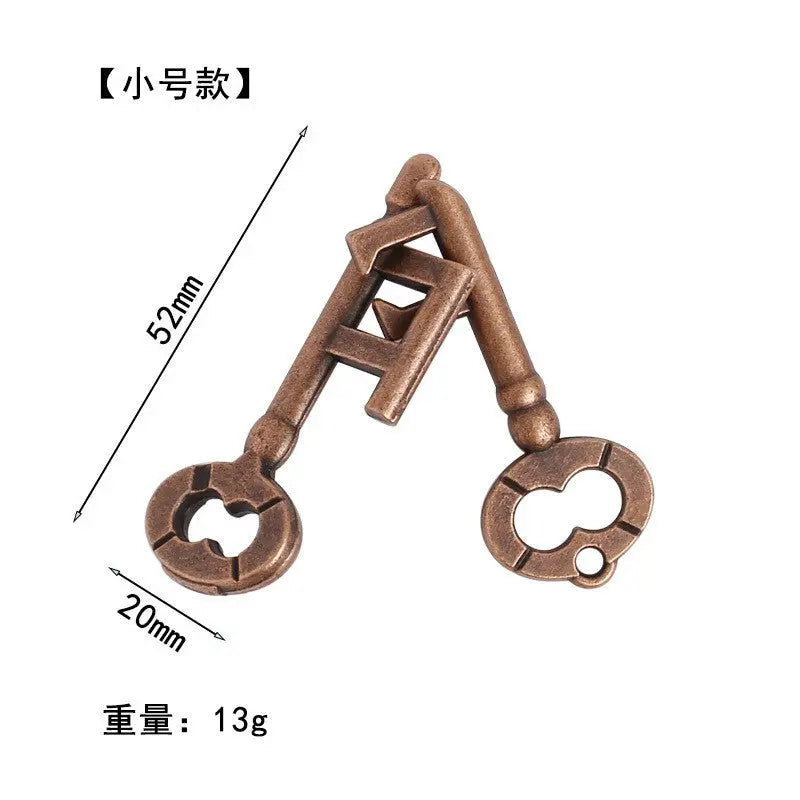 Premium Cast Metal Brain Teaser Puzzles Anakha H. Nyx