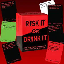 Risk It or Drink It - The Ultimate Adult Party Game Anakha H. Nyx