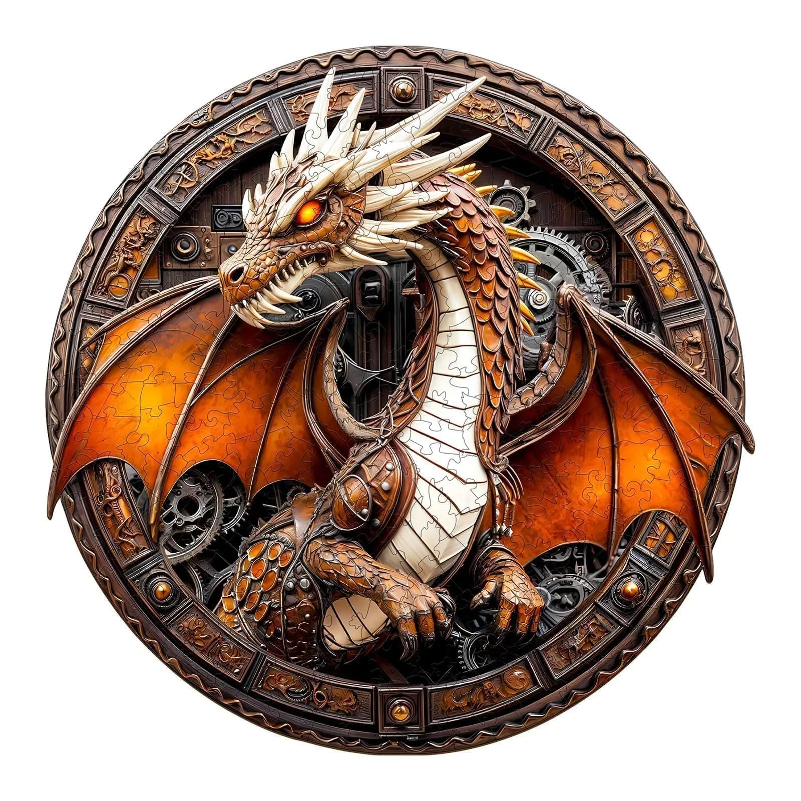 Dragon Wooden Jigsaw Puzzles Anakha H. Nyx