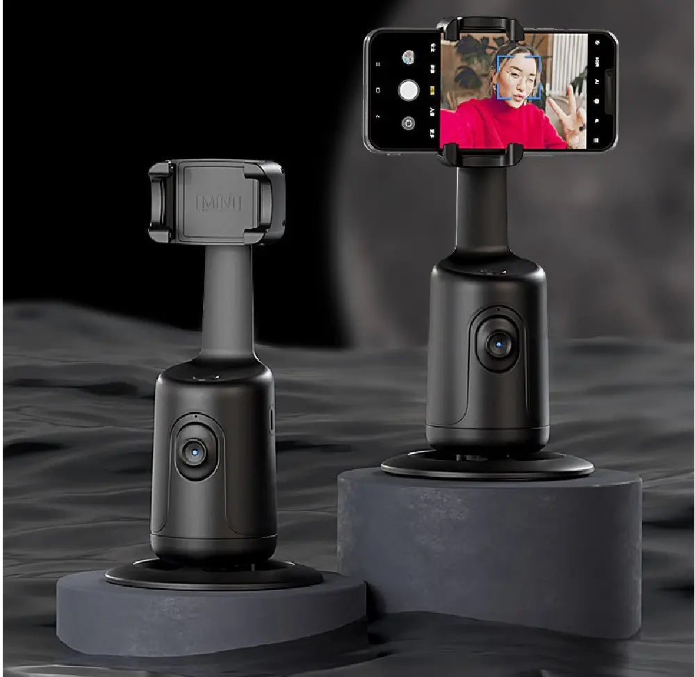 360° Rotating Phone Mount with Gesture Control (No App Needed) Anakha H. Nyx