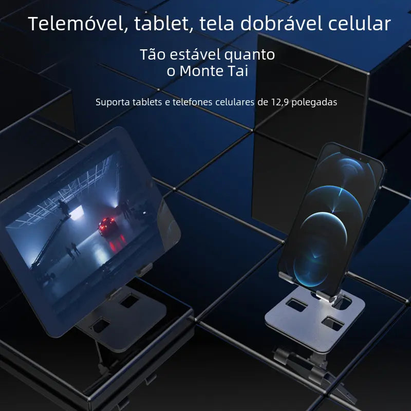Foldable Phone Stand for Desk – Aluminum Alloy Holder (Fits 4.5cm to 11cm Devices) Anakha H. Nyx